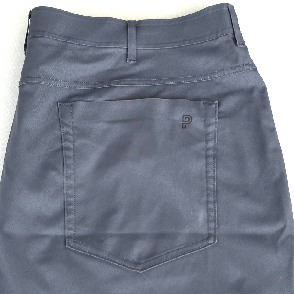Public Rec Workday Pant Men Grey Performance 5-Pocket Straight Trousers Sz 40X28